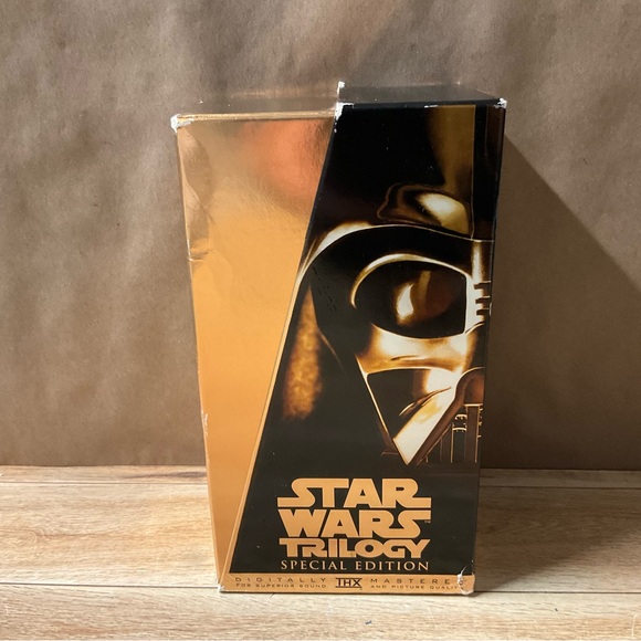 Vtg Star Wars Trilogy Special Edition VHS Tape Empire Strikes Return Jedi Movies - Picture 4 of 6